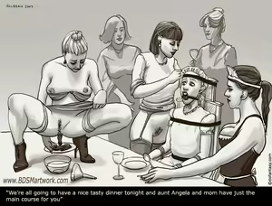 Page 8 of Reformatory (Nilsson BDSM Artwork) AI x4 Art&CG restoration - preview thumbnail