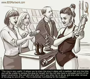 Page 9 of Reformatory (Nilsson BDSM Artwork) AI x4 Art&CG restoration - preview thumbnail