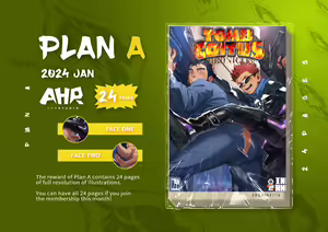 January 2024 Plan A — hentai manga cover on Fhentai