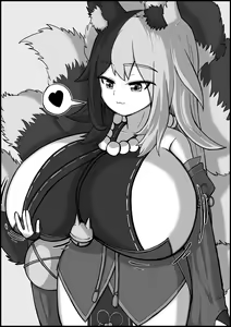 Page 3 of Kitsune onee-chan no marunomi - preview thumbnail