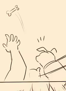 Page 3 of neko inu tachie1Z - preview thumbnail