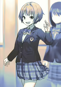 Page 3 of Ura de Shori Shite Moratteru Genki Jirushi na Futanari-chan - preview thumbnail