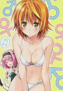 Page 56 of To Love-Ru Trouble manga fanservice compilation FULL COLOR - preview thumbnail