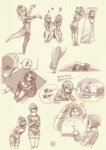 Page 77 of SIGNALIS Memes - preview thumbnail