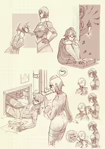 Page 78 of SIGNALIS Memes - preview thumbnail