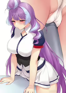 Page 6 of Kadoona Shiteru Mikumo-chan | Mikumo-chan masturbating with a table corner - preview thumbnail