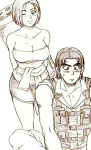 Page 40 of Resident Evil girls - preview thumbnail