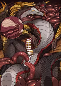 Page 4 of Yoso-sama Dragon OC Shokushu Naedoko - preview thumbnail