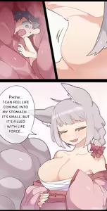 Page 3 of Giant Fox Girl VORE - preview thumbnail