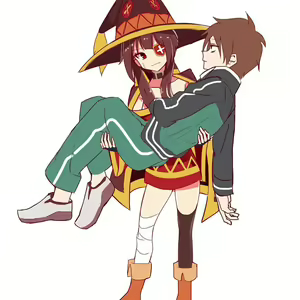 Kazuma x Konosuba girls — hentai manga cover on Fhentai