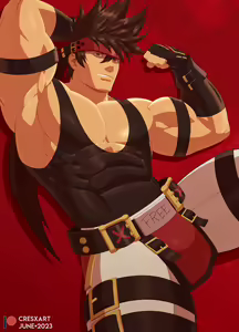 Page 2 of - Sol Badguy - - preview thumbnail