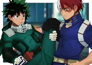 Izuku X Shouto - hentai manga cover image
