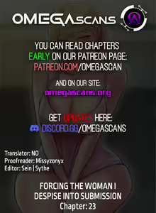 Page 218 of Forcing the Woman I Despise Into Submission - preview thumbnail