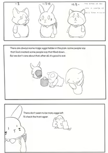Page 2 of Rabbit's eggshell（English） - preview thumbnail