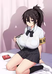 Page 5 of 聽說新任風紀委員長胸部很大這回事1 (decensored) - preview thumbnail