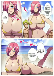 Page 3 of Bakunyuu Onee-san no Asedaku Ecchi | Approdare nell' Isola di Sanji - preview thumbnail