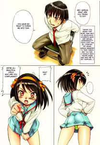 Page 3 of Suzumiya Haruhi no Nisemono | Drawing Lots (decensored) - preview thumbnail