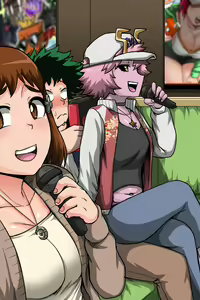 Page 332 of [Juicebox Koujou (Juna Juna Juice) Boku No Harem Academia 1-10 (+ BONUS) "Bakugou Mama to no Natsuyasumi Kouhen Ge" - preview thumbnail