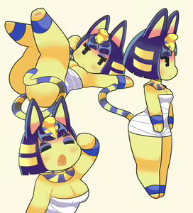 Page 10 of - Animal Crossing - Ankha Set - preview thumbnail