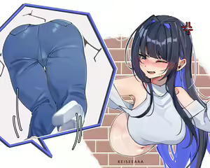 Ouro Kronii Stuck — hentai manga cover on Fhentai