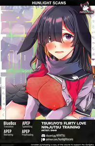 Tsukuyo to Icha Love Ninjutsu Kunren | Tsukuyo's Flirty Love Ninjutsu Training — hentai manga cover on Fhentai