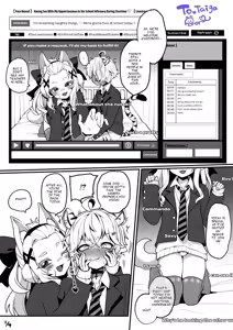 Gakkou de Ecchi Nama Haishin suru Manga | Having Sex With My Upperclassman in the School Infirmary During Classtime - hentai manga cover image