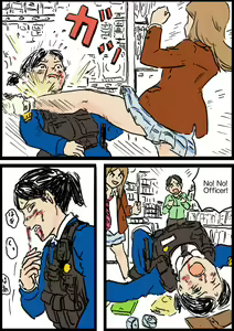 Page 3 of Policewoman VS Delinquent Girl - preview thumbnail