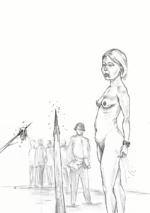 Page 11 of Impalement-A selection of black and white drawings - preview thumbnail