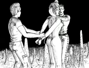 Page 122 of Impalement-A selection of black and white drawings - preview thumbnail