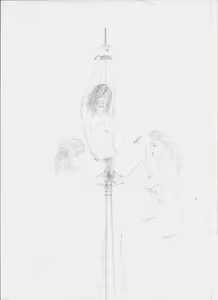 Page 30 of Impalement-A selection of black and white drawings - preview thumbnail