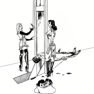 Page 31 of Impalement-A selection of black and white drawings - preview thumbnail