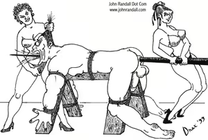 Page 48 of Impalement-A selection of black and white drawings - preview thumbnail