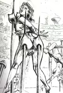 Page 91 of Impalement-A selection of black and white drawings - preview thumbnail