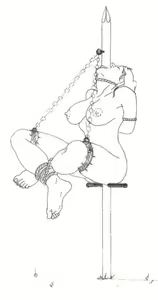 Page 93 of Impalement-A selection of black and white drawings - preview thumbnail