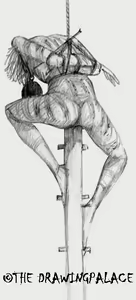 Page 97 of Impalement-A selection of black and white drawings - preview thumbnail