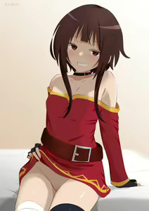 Page 3 of Osasoi Hadaka Megumin + Kurenai Densetsu Bed Scene If Route - preview thumbnail