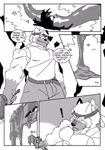 Page 3 of Arujia Tentacle Comic Commission - preview thumbnail