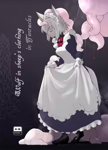 Wolf in sheep's clothing in Tentacles - hentai manga cover image