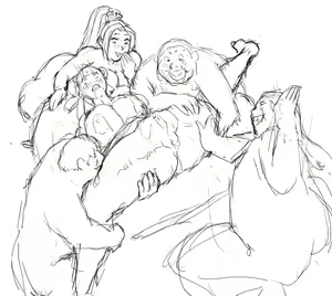 Page 47 of Anguish Battle (Street Fighter / King of fighters ) + site sketches - preview thumbnail