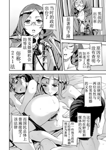 Page 9 of 2 x 1 ~Kou Joseiritsu Shakai de wa Tsuma Doushi no Naka ga Yosugite Mondai ni Nattemasu~ - preview thumbnail