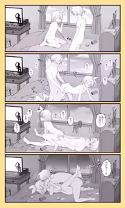 Len 4-koma Manga - hentai manga cover image