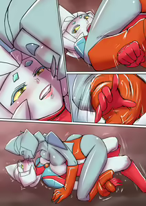 Page 25 of Tokusatsu Heroine Series - Rusty Comet Ch. 5 "Rusty Comet VS Rusty Comet" - preview thumbnail