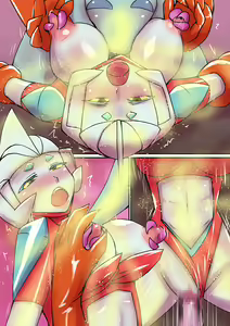 Page 34 of Tokusatsu Heroine Series - Rusty Comet Ch. 5 "Rusty Comet VS Rusty Comet" - preview thumbnail