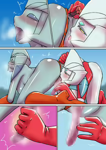 Page 39 of Tokusatsu Heroine Series - Rusty Comet Ch. 5 "Rusty Comet VS Rusty Comet" - preview thumbnail