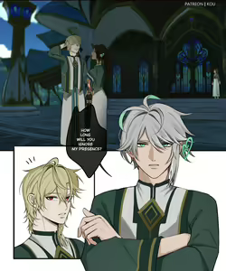 Page 3 of Al-Haitham X Kaveh 🌱 - preview thumbnail