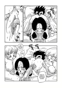 Page 34 of DagonBall - Love Triangle Z 4 (decensored) - preview thumbnail
