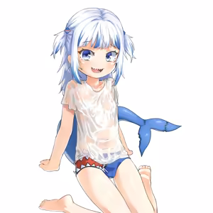 Page 4 of Gawr Gura uncensored - preview thumbnail