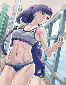 Page 2 of Buff Girl - preview thumbnail