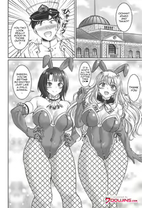 Page 2 of Atago to Takao wa Dosukebe Usagi - preview thumbnail