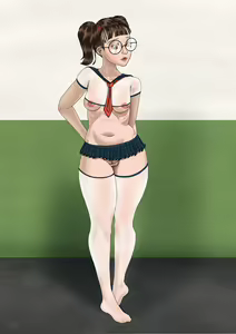 Page 33 of Childhood Sweetheart Girlfriend Enrolled into Experimental High School 8 (uncensored) - preview thumbnail